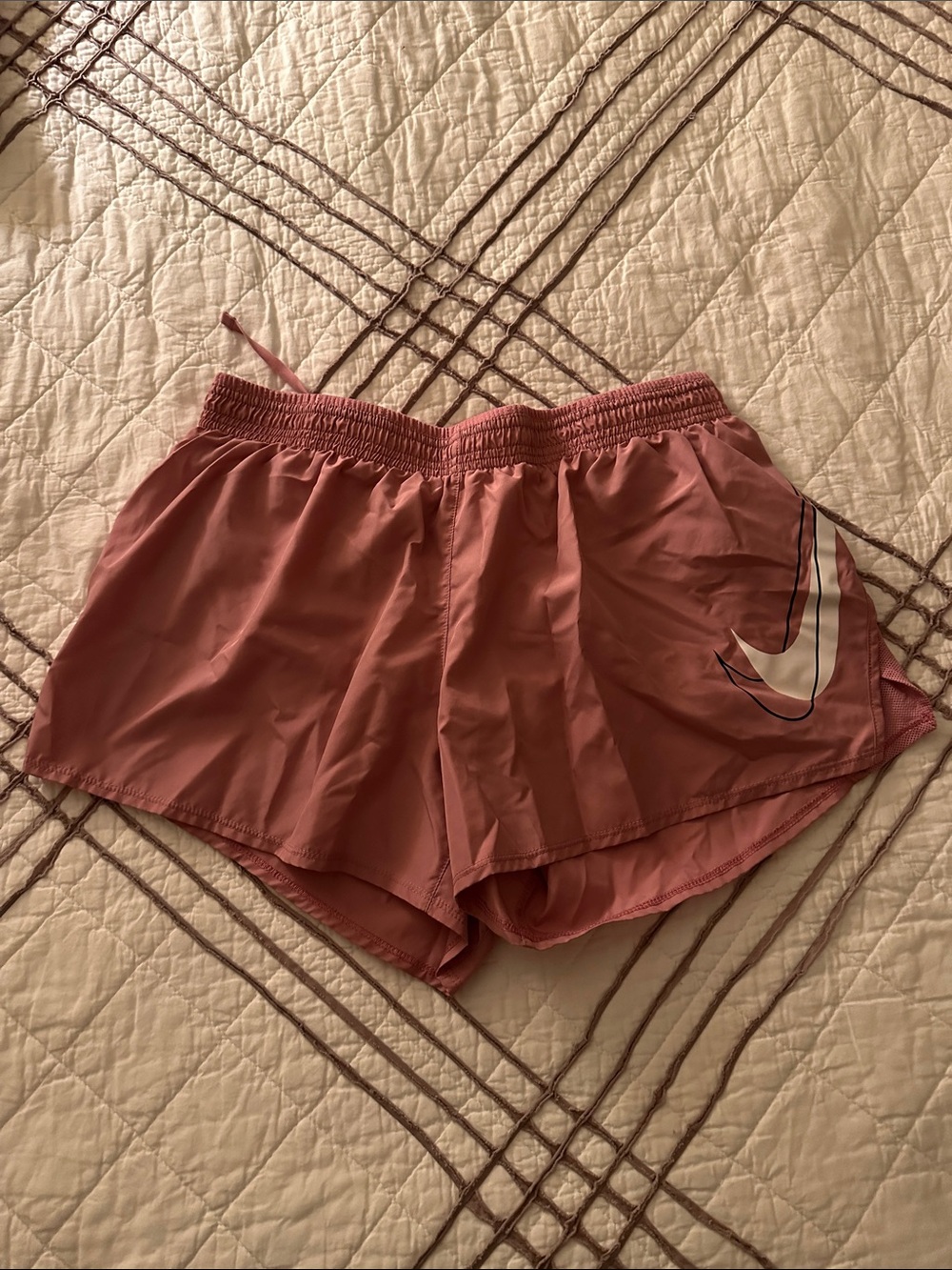 Nike Women's Dusty Rose Athletic Running Shorts